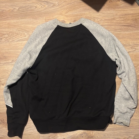 Nike Men's Gray, Black, and White Crewneck Sweater size L - Picture 3 of 3